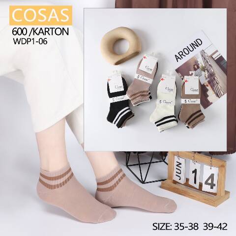 Skarpety damskie zimowe WDP1-06 Mix kolor 35-42