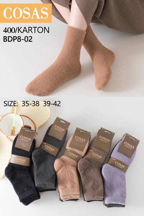 Skarpety damskie zimowe BDP8-02 Mix kolor 35-42 1