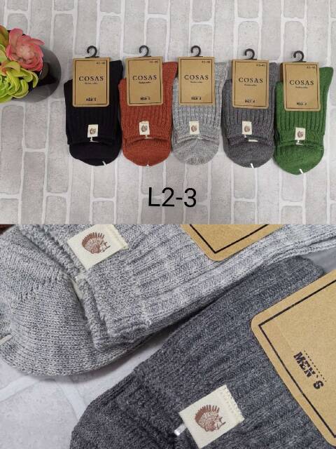 Skarpety damskie zimowe L2-3 Mix kolor 35-42