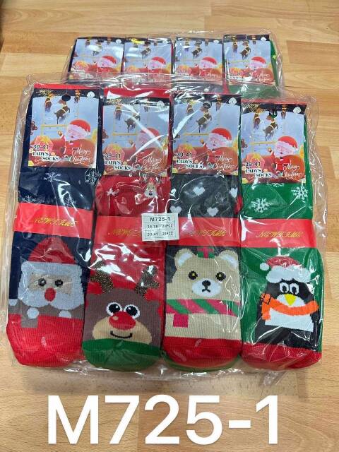 Skarpety damskie M725-1  Mix kolor 35-41 1