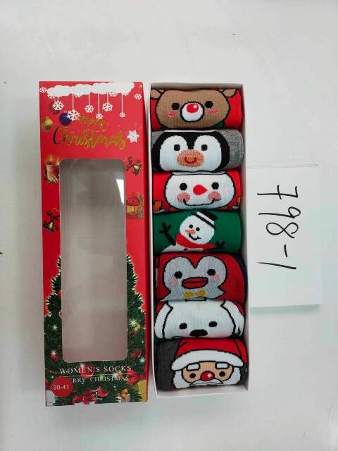 Skarpety damskie 798-1  Mix kolor 35-41 1