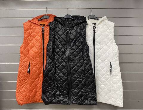 Kamizelka damskie 2102 Mix kolor  Standard (Towar włoskie)