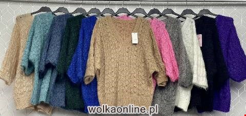 Sweter damskie 2134 Mix kolor Standard (Towar włoskie)