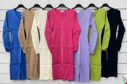 Sukienka damskie 2158 Mix kolor Standard (Towar włoskie)