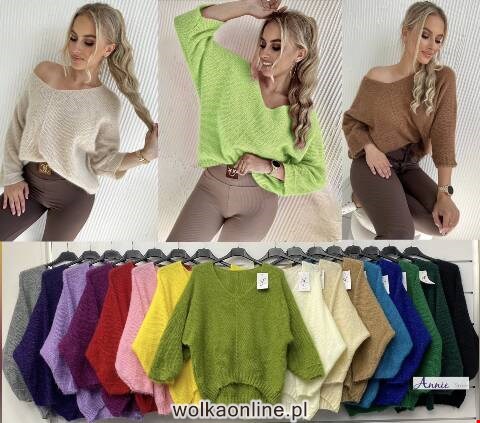 Sweter damskie 2170 Mix kolor Standard