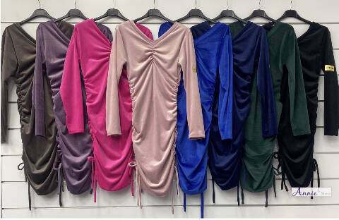 Sukienka damskie 2171 Mix kolor Standard (Towar  włoskie) 1