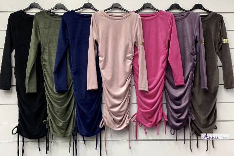 Sukienka damskie 2172 Mix kolor Standard (Towar  włoskie) 1