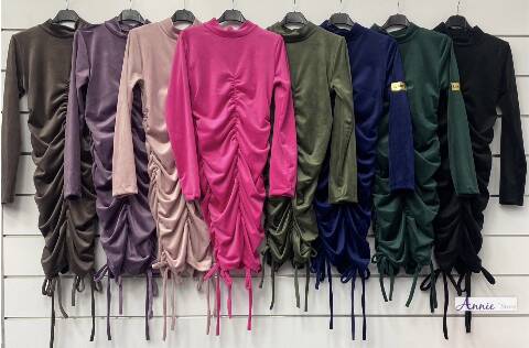 Sukienka damskie 2173 Mix kolor Standard (Towar  włoskie) 1