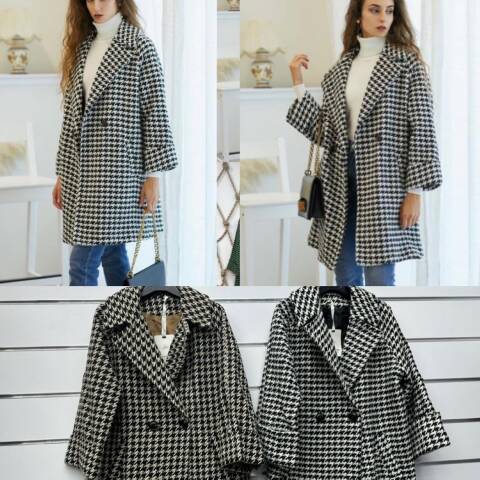 Płaszcze damskie 2194 1 kolor S-L (Towar Włoskie) 1