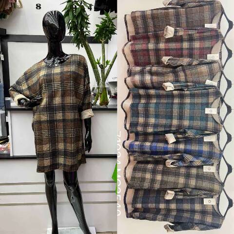 Sukienka damskie 2204 Mix kolor Standard (Towar Włoskie) 1