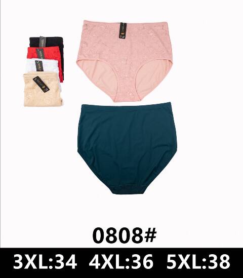 Majtki damskie 0808 Mix kolor 3XL-5XL 1