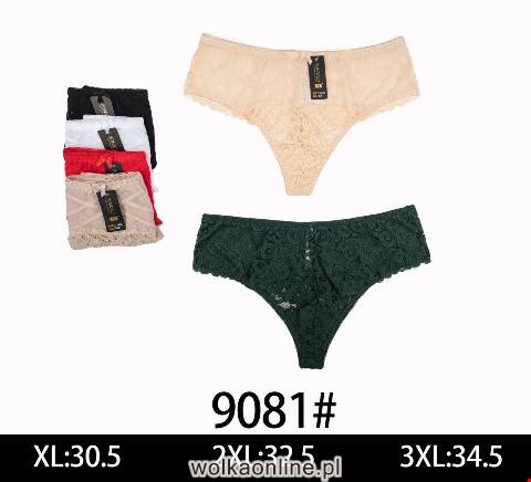 Stringi damskie 9081 Mix kolor XL-3XL