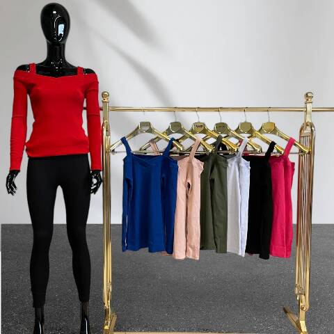 Bluzka damskie 2323 1 kolor S-XL (Towar Tureckie)