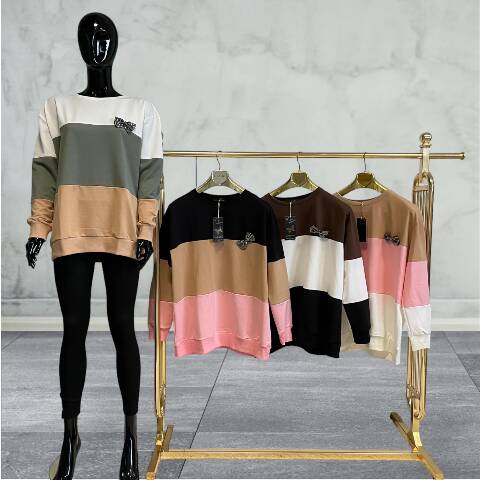 Bluza damskie 2324 1 kolor Standard (Towar Tureckie)