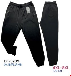 Spodnie dresowe meskie ocieplane DF-3209 Mix kolor 4XL-8XL