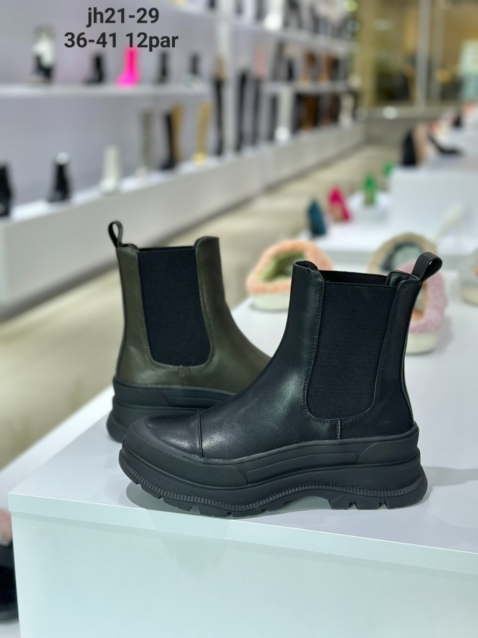 Botki Damskie JH21-29 36-41 KOLOR DO WYBORU 
