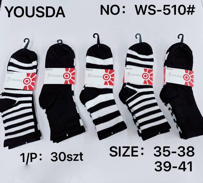 Skarpety damskie WS-510 MIX KOLOR  35-41 1