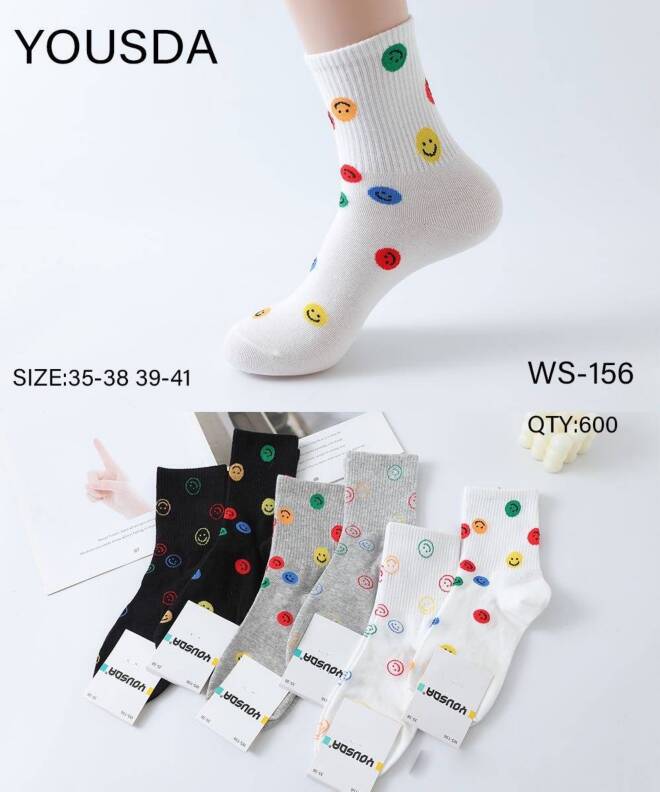 Skarpety damskie WS-156 MIX KOLOR  35-41 1