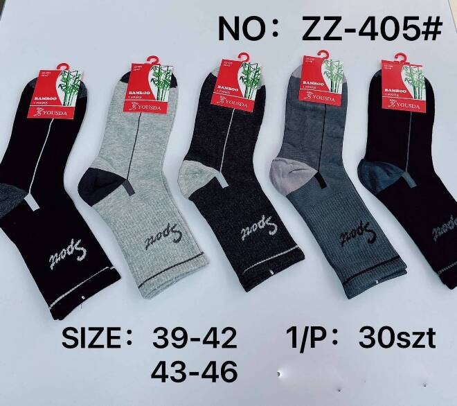 Skarpety męskie ZZ-405 MIX KOLOR  39-46