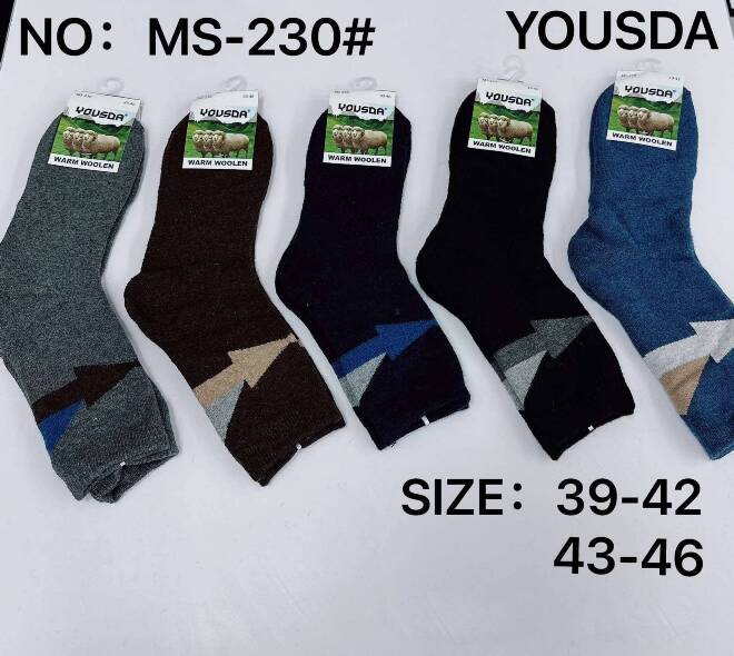 Skarpety męskie MS-230 MIX KOLOR  39-46