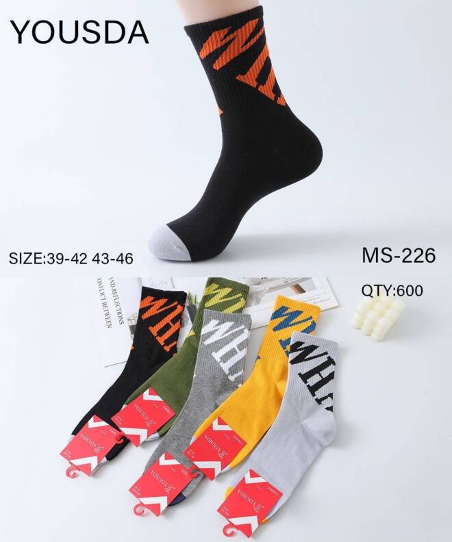 Skarpety męskie MS-226 MIX KOLOR  39-46 1