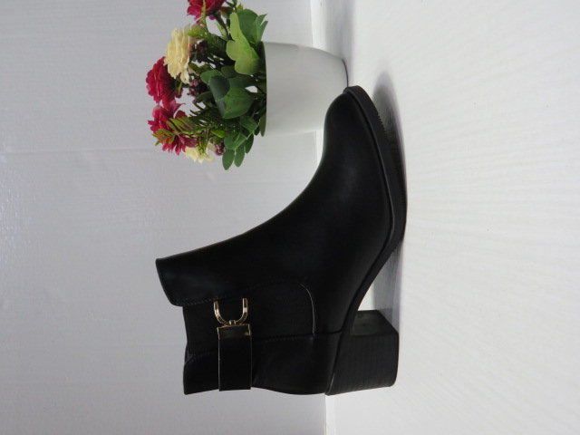 Botki Damskie D7-11 BLACK 36-41