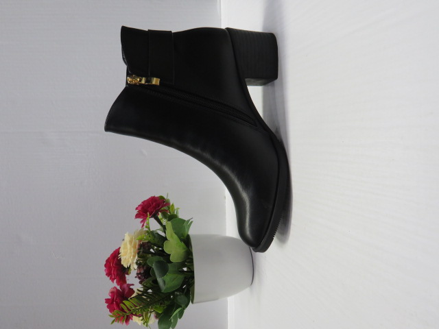 Botki Damskie D7-11 BLACK 36-41 1