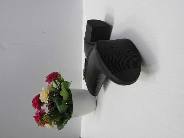 Botki Damskie D7-11 BLACK 36-41 2