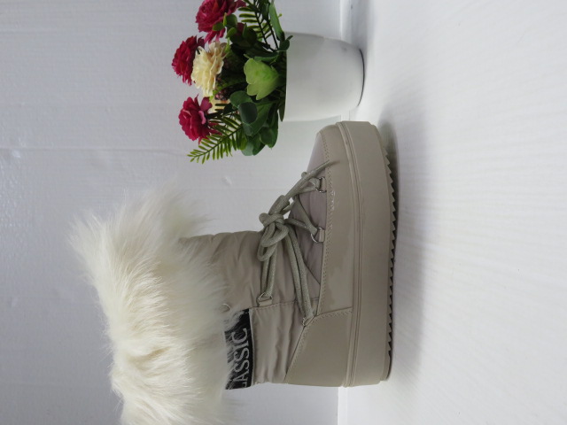 Botki Damskie 5705-4 BEIGE 36-41 1