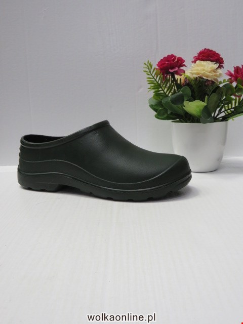 Kalosze Damskie 010D NAVY/GREEN 36-41