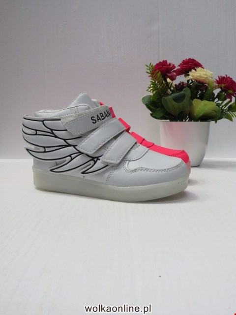 Buty Sportowe Dziecięce C504M WHITE/PEACH 31-36