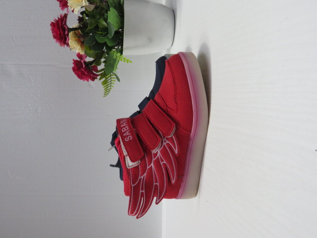 Buty Sportowe Dziecięce D504AM NAVY/RED 26-31