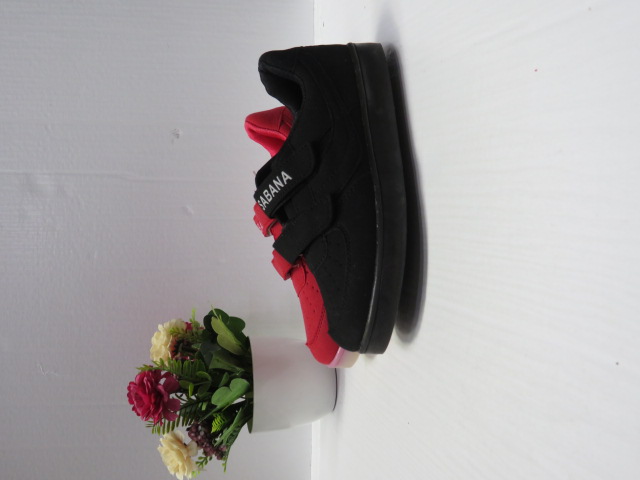 Buty Sportowe Dziecięce C505AM BLACK/RED 31-36