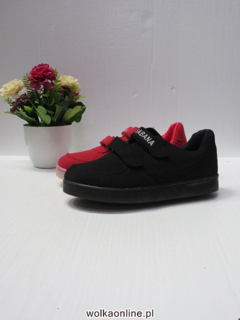 Buty Sportowe Dziecięce C505AM BLACK/RED 31-36