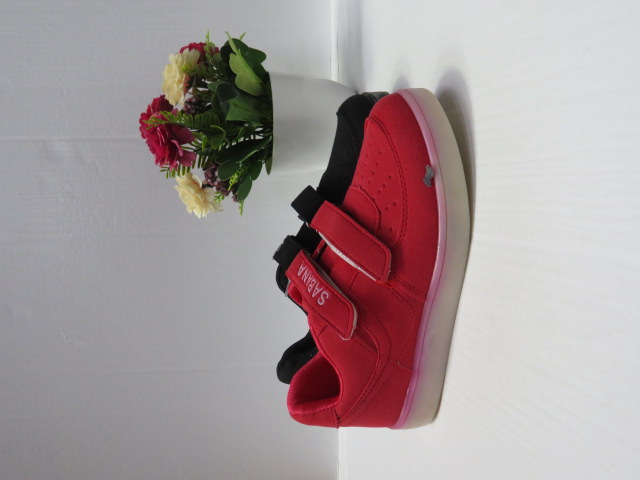 Buty Sportowe Dziecięce C505AM BLACK/RED 31-36 1