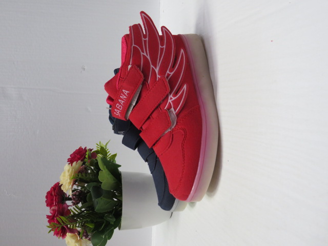 Buty Sportowe Dziecięce C504AM NAVY/RED 31-36