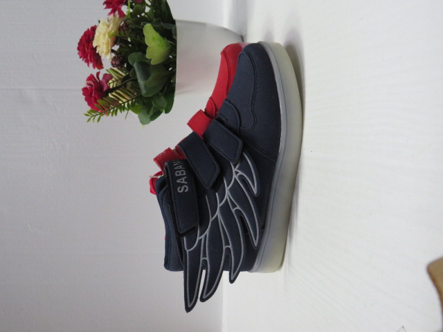 Buty Sportowe Dziecięce C504AM NAVY/RED 31-36 1
