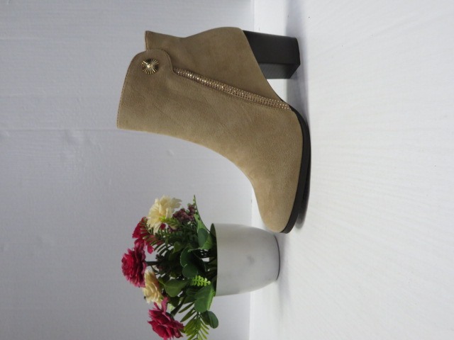 Botki Damskie H2270B KHAKI 36-41