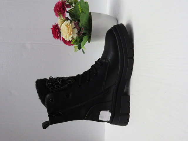 Botki Damskie H2252 BLACK 36-41 3