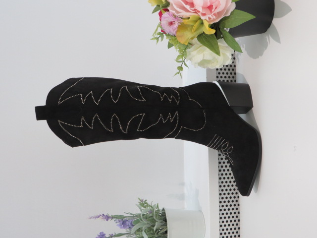 Kozaki Damskie 9589 BLACK 36-41