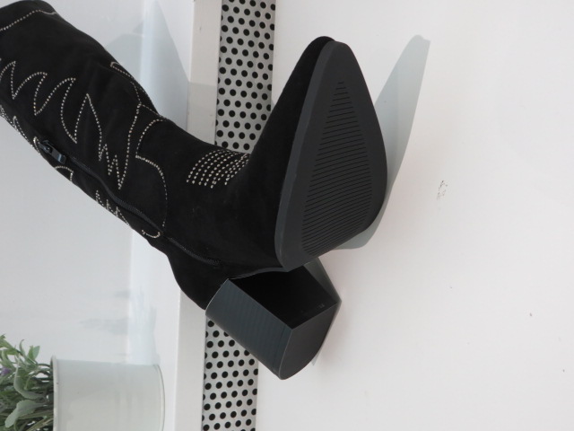 Kozaki Damskie 9589 BLACK 36-41 2