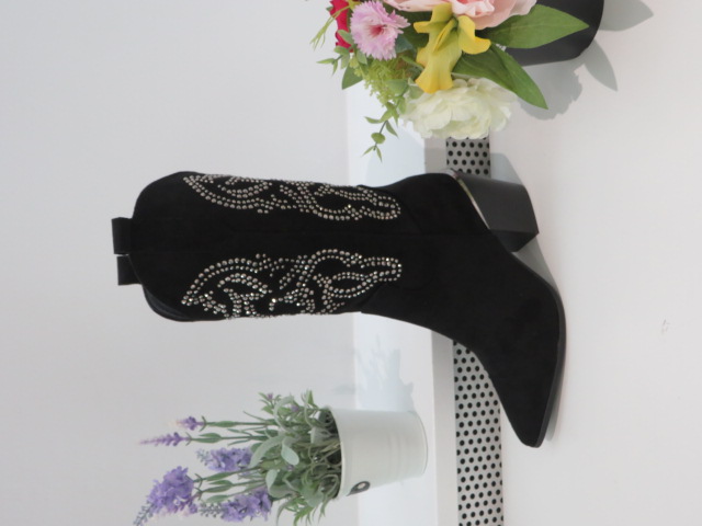 Kozaki Damskie 9621A BLACK 36-41