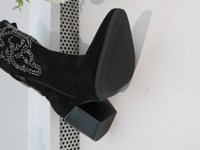 Kozaki Damskie 9621A BLACK 36-41 2