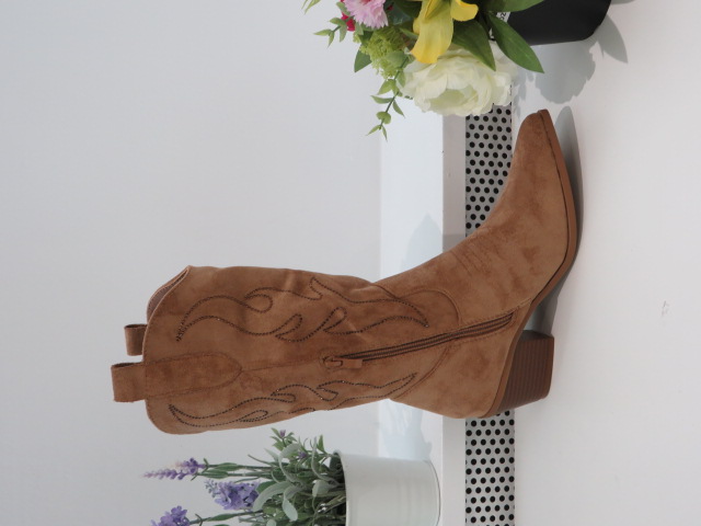 Kozaki Damskie 9557 CAMEL 36-41 1