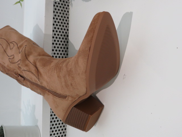 Kozaki Damskie 9557 CAMEL 36-41 2