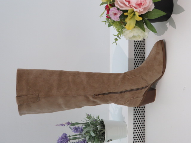 Kozaki Damskie 9588A KHAKI 36-41 1