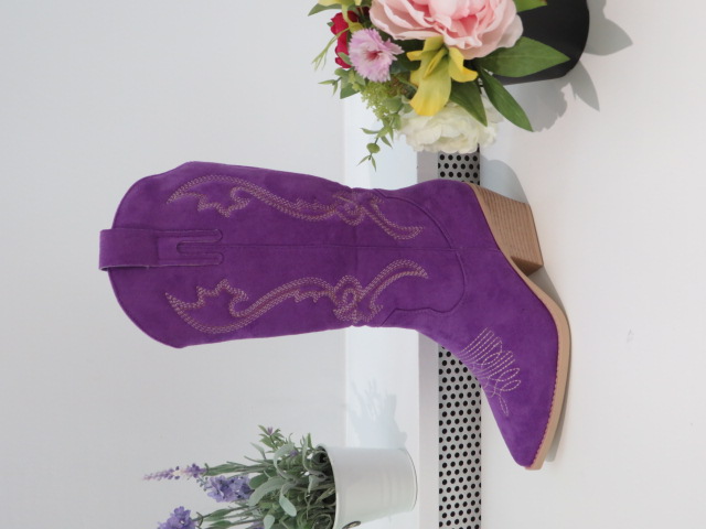 Kozaki Damskie 8118 PURPLE 36-41