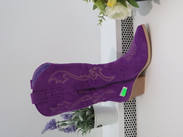 Kozaki Damskie 8118 PURPLE 36-41 2