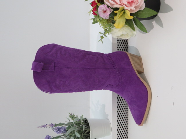 Kozaki Damskie 8122 PURPLE 36-41