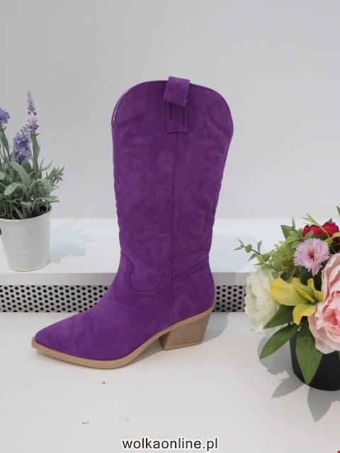 Kozaki Damskie 8122 PURPLE 36-41